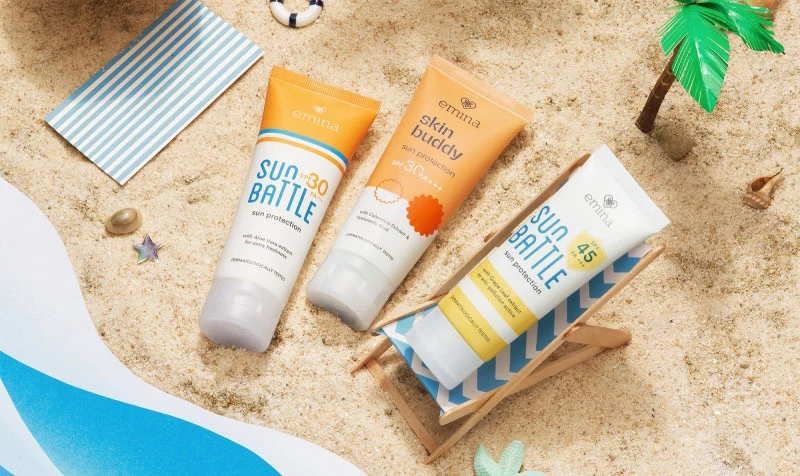 Perbedaan Emina Sun Protection dan Sun Battle SPF 30